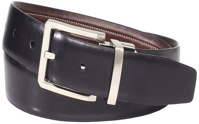 32" Geoffrey Beene Men's Contrast Top Stitch Belt