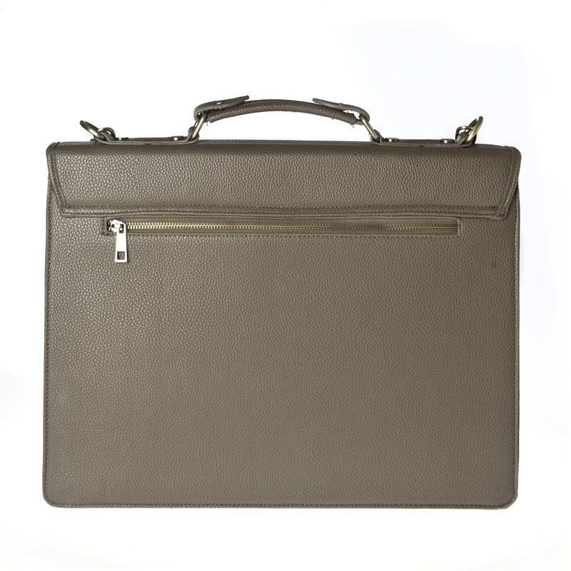 Hero Goods Grey Eisenhower Briefcase
