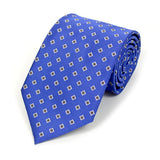 Blue Square Dots Tie