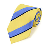 Track Blue and Yellow Stripe Tie