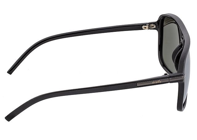 Simplify Black Reed Polarized Sunglasses
