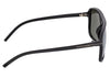 Simplify Black Reed Polarized Sunglasses