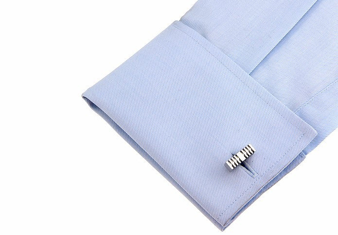 Silver Bar Cufflinks